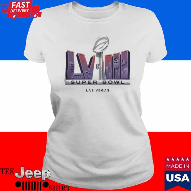 Super Bowl Lviii Las Vegas 2023-2024 Logo T-shirt,Sweater, Hoodie, And Long  Sleeved, Ladies, Tank Top