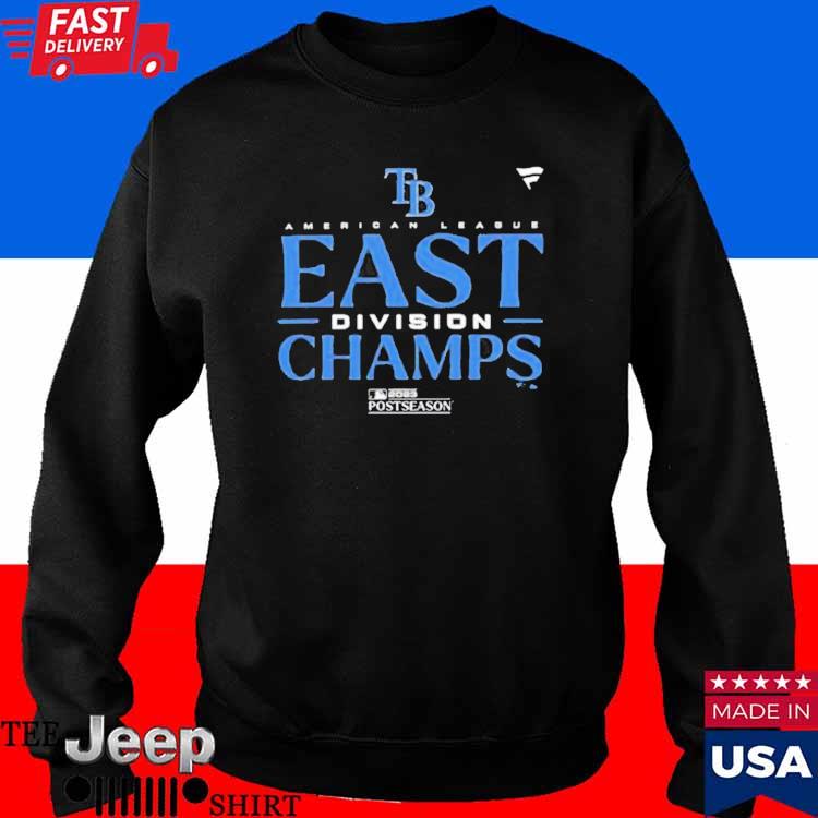 Tampa Bay Rays Al American League East Division Champions 2023 T-Shirt,  hoodie, sweater and long sleeve