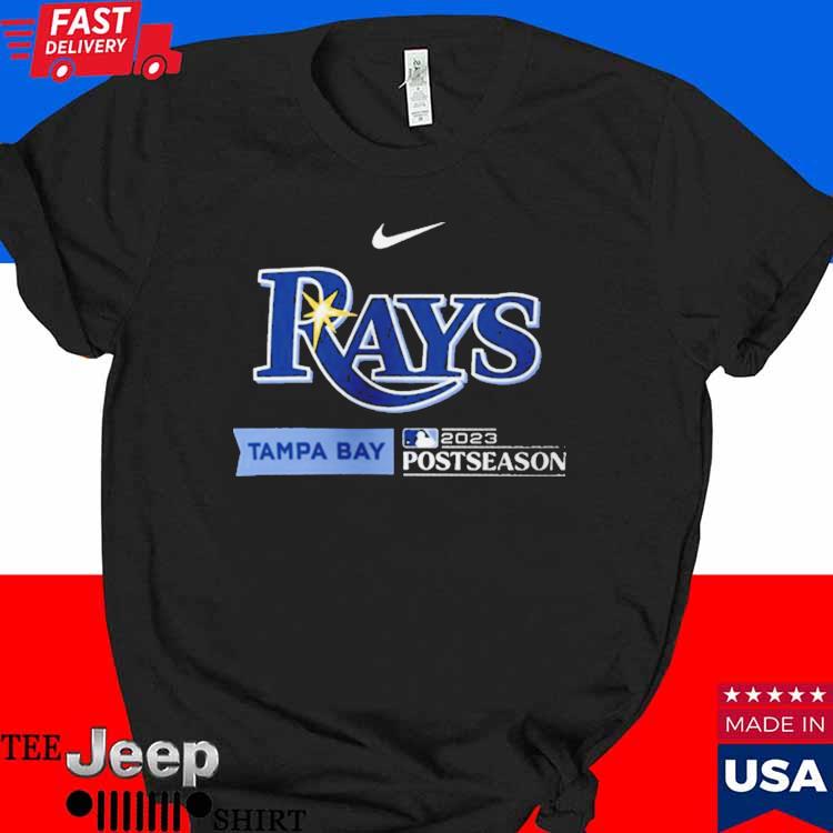 Official tampa Bay Rays Nike 2023 Postseason Authentic T-Shirts, hoodie,  tank top, sweater and long sleeve t-shirt