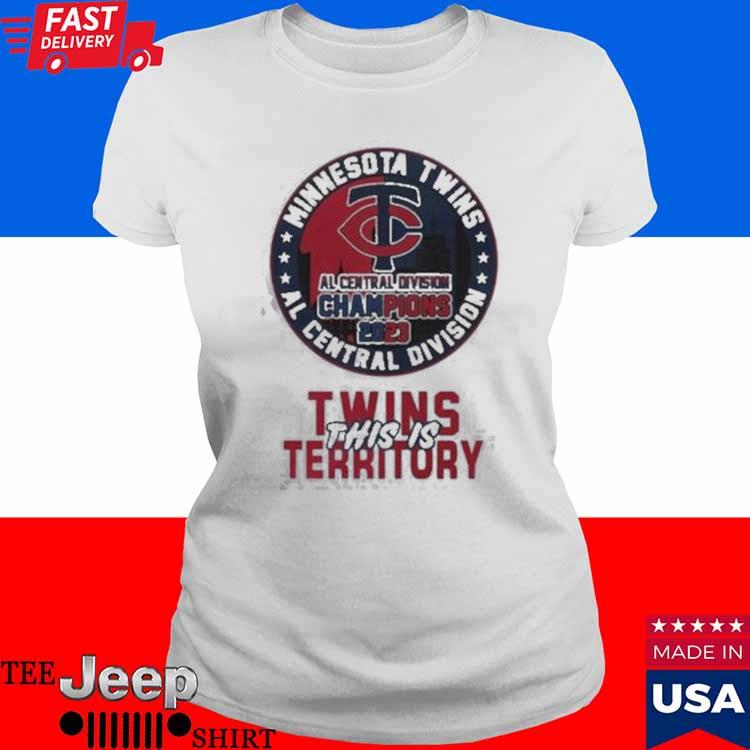 Minnesota Twins This Is Territory 2023 AL Central Division Champions shirt  - teejeep