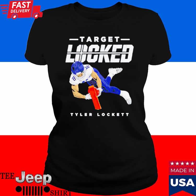 Tyler Lockett Seattle Target Locked Football Shirt