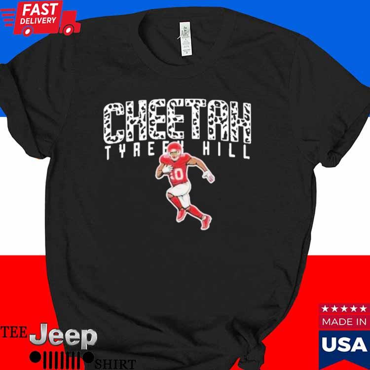 Tyreek Hill Kansas City Chiefs Cheetah Shirt - The Clothes You'll Ever Need