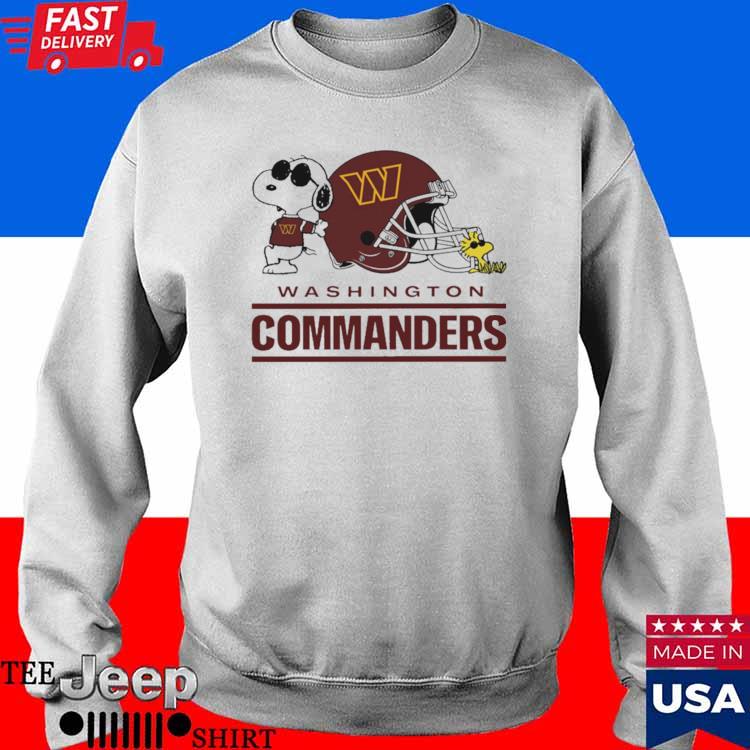 Washington Commanders Snoopy And Woodstock Shirt