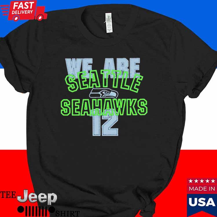 Official We are Seattle Seahawks primary receiver slogan T-shirt