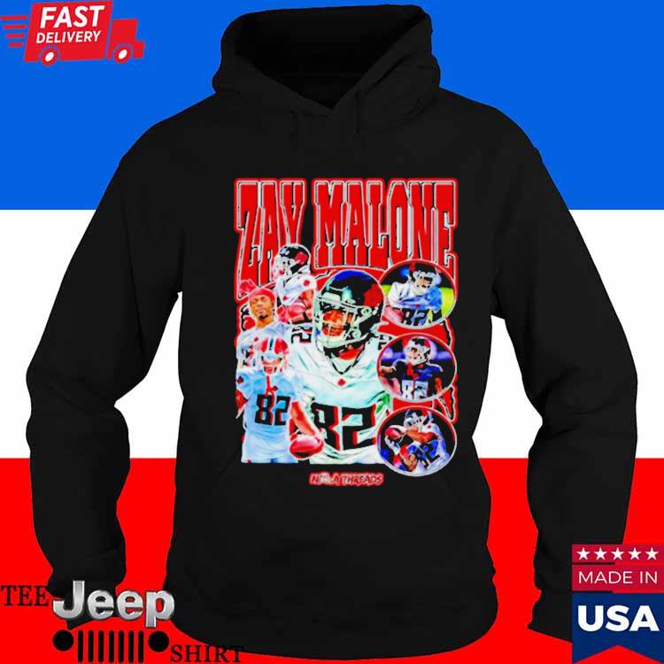 Official Zay malone atlanta falcons vintage T-shirt, hoodie, tank top,  sweater and long sleeve t-shirt