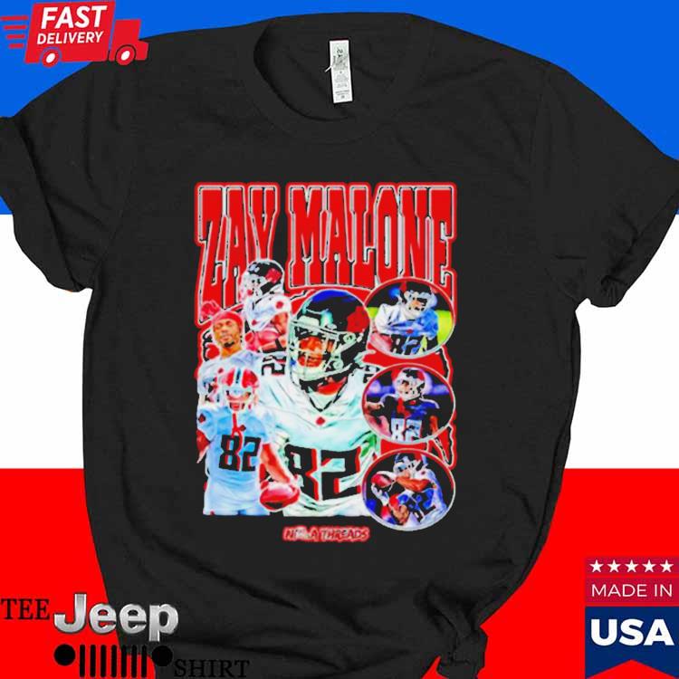 Official Zay malone atlanta falcons vintage T-shirt, hoodie, tank