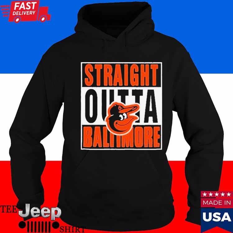 Baltimore Orioles Straight Outta Baltimore Shirt - Peanutstee