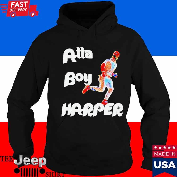 Official Philadelphia Phillies Atta Boy Harper Bryce Harper T-Shirt -  CraftedstylesCotton