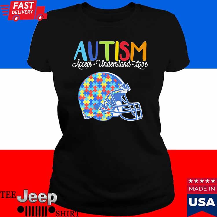 Official Cleveland browns NFL autism awareness accept understand