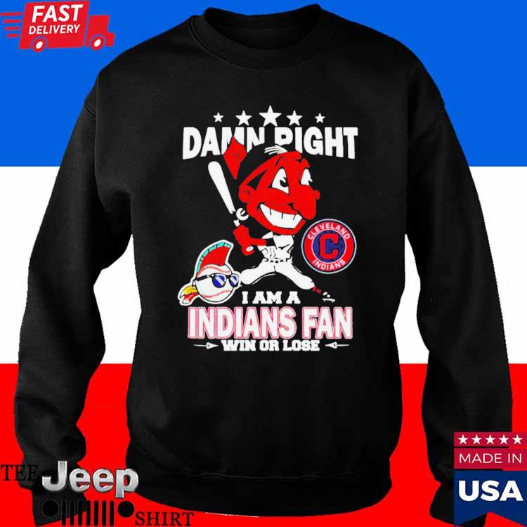 Cleveland Indians mascot shirt, hoodie, sweater and v-neck t-shirt