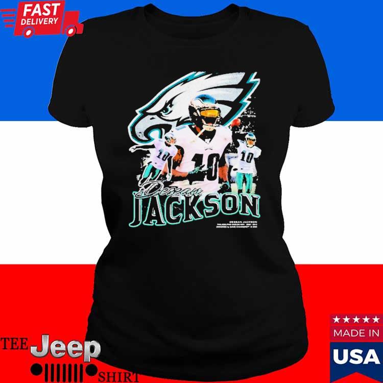 Philadelphia Eagles Fashion Colour Logo T-Shirt - Womens