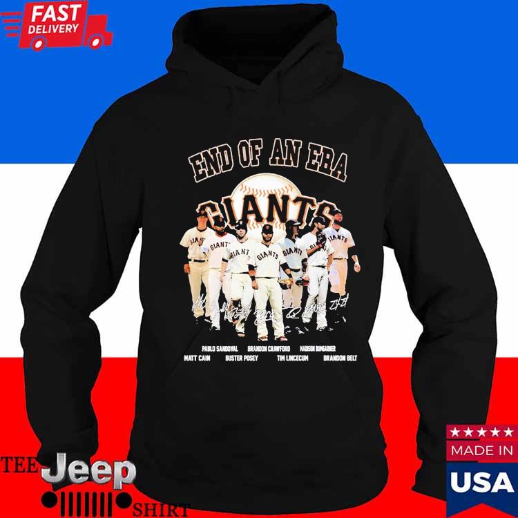 San Francisco Giants End Of n Era Shirt, hoodie, sweater, long