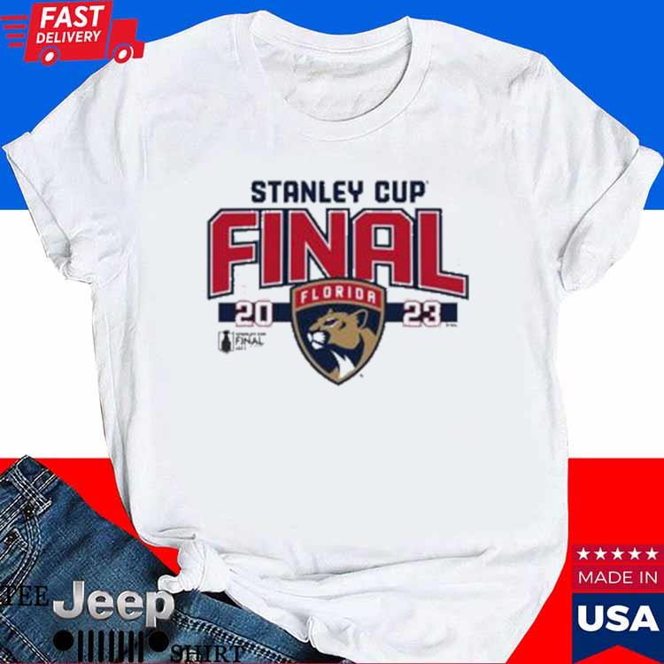 Men's Fanatics Branded White Florida Panthers 2023 Stanley Cup Final Roster T-Shirt