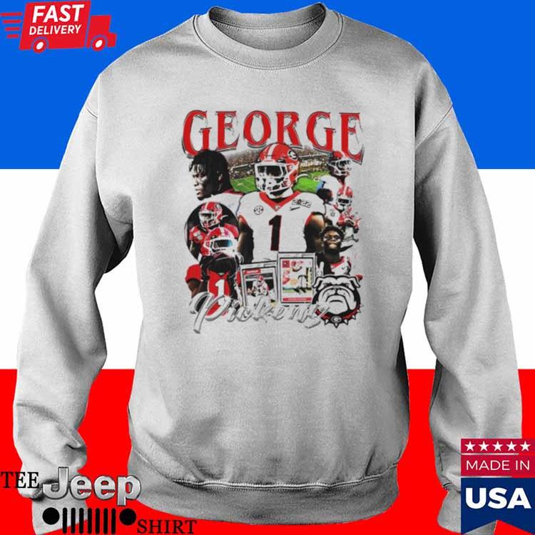 Other, George Pickens Georgia Bulldogs Black Jersey S2xl