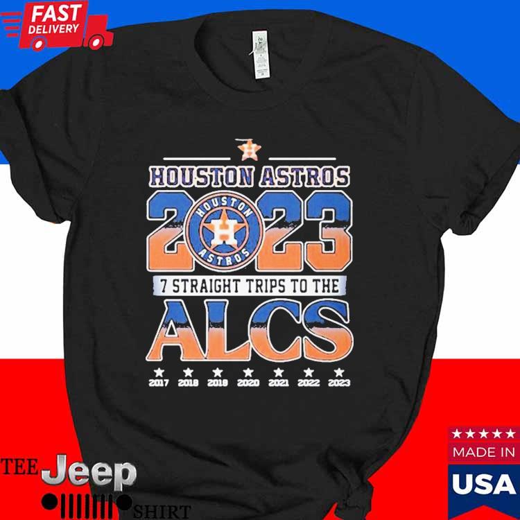 Congratulations Houston Astros Go To ALCS 2023 MLB T-Shirt - Roostershirt