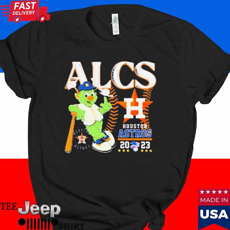 Houston astros mascot 2023 alcs shirt, hoodie, sweater and long sleeve