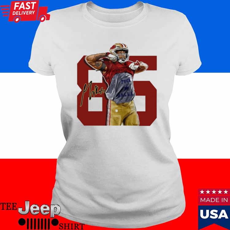 Kittle Over The Middle Shirt, Hoodie - Officially Licensed - BreakingT