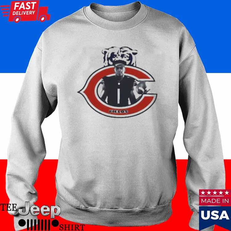 Justin Fields Chicago Him WHT shirt, hoodie, sweater, long sleeve