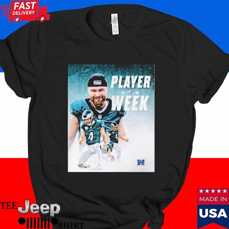 Official philadelphia eagles jake elliott player of the week 2023 shirt,  hoodie, sweater, long sleeve and tank top