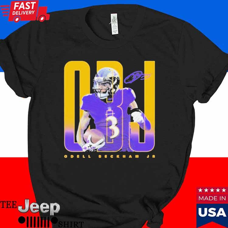 Odell Beckham Jr Baltimore Ravens photo shirt, hoodie, sweater, long sleeve  and tank top