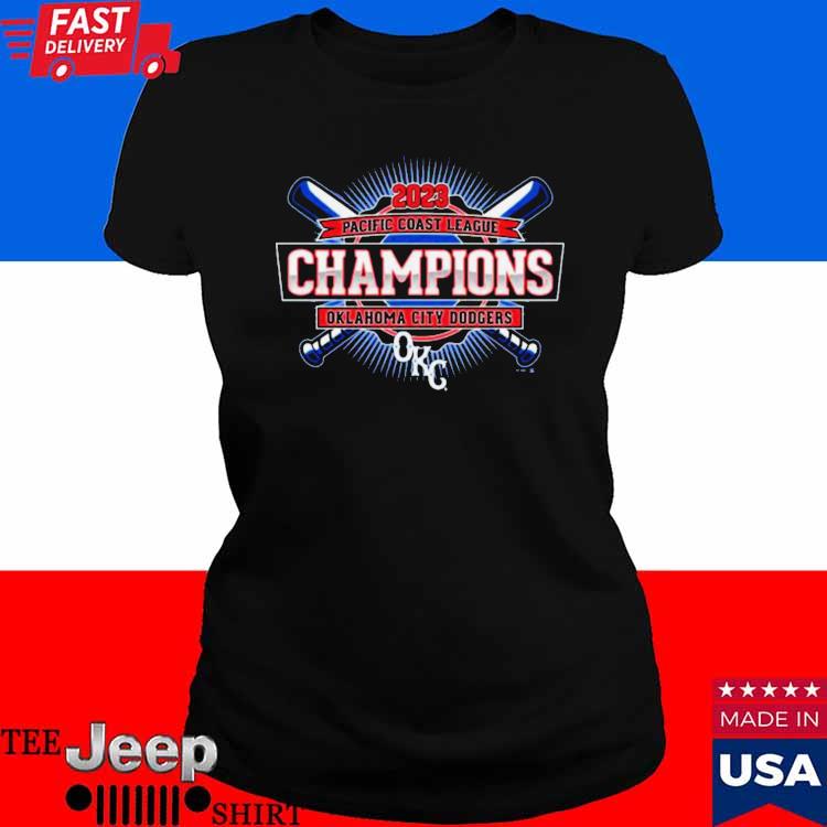 Oklahoma City Dodgers 2023 Pacific Coast League Champions Shirt