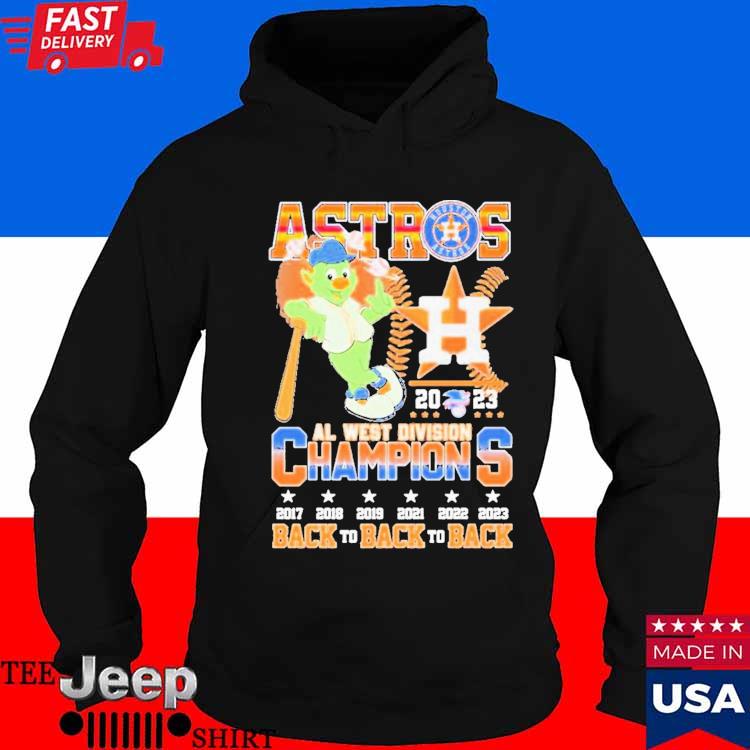 Orbit Houston Astros 2023 AL West Division Champions Shirt, hoodie
