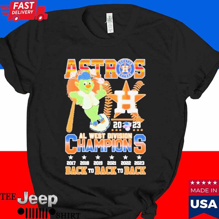 The Champions Houston Astros AL West Division 2023 Shirt - teejeep