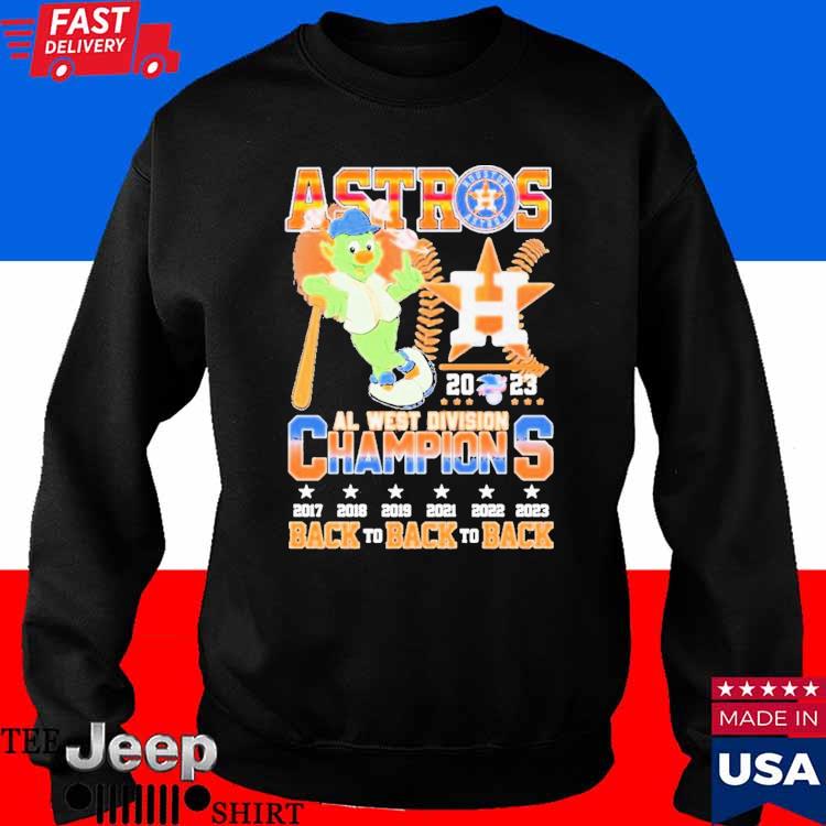 Orbit 2023 Al West Division Champions Houston Astros Shirt, hoodie