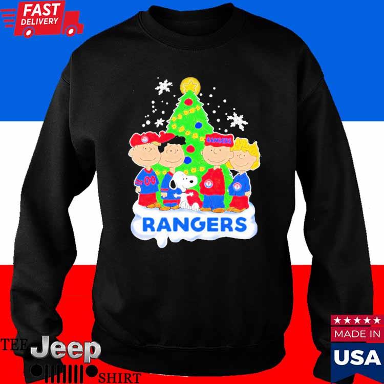 Snoopy Christmas Texas Rangers T Shirts - teejeep