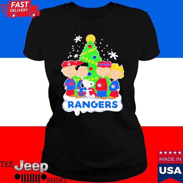 Snoopy Christmas Texas Rangers T Shirts - teejeep