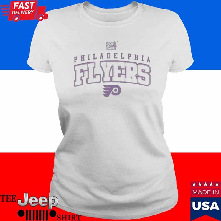 Philadelphia Flyers Levelwear Hockey Fights Cancer Richmond T Shirt