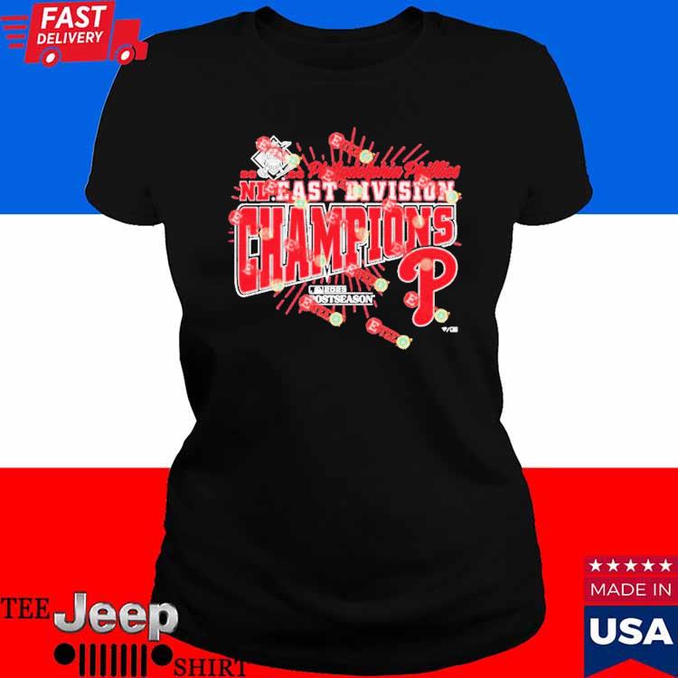 Official Philadelphia phillies 2023 nl east Division champions T-shirt,  hoodie, tank top, sweater and long sleeve t-shirt