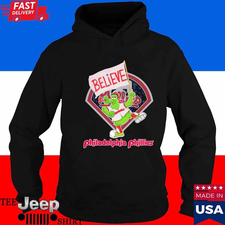 Official phillie Phanatic Believe Philadelphia Phillies T-Shirt