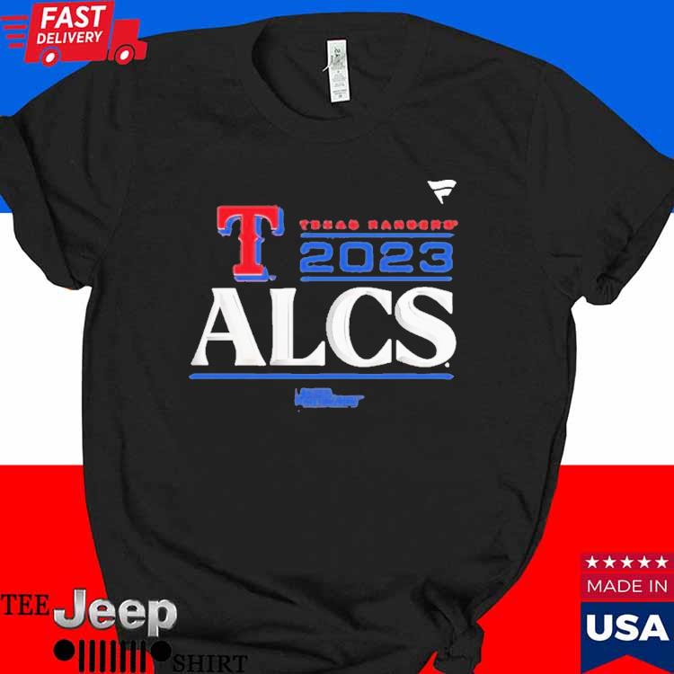 Official Texas Rangers 2023 Alcs Post Season T-Shirt - ReviewsTees