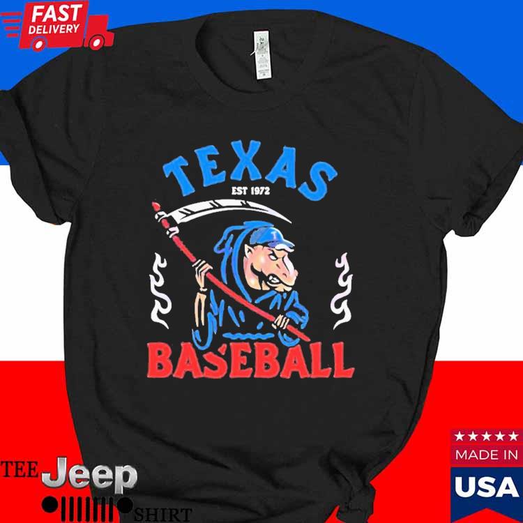 Texas Rangers Shirt Men Women Double Sided Tshirt Texas Rangers Hoodie  Trendy Unisex Sweater Reaper Baseball Shirts - Giftyzy