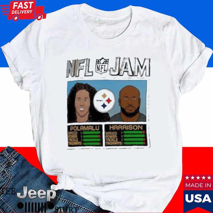 Troy Polamalu Vintage 90s Graphic Style T-shirt Troy Polamalu 