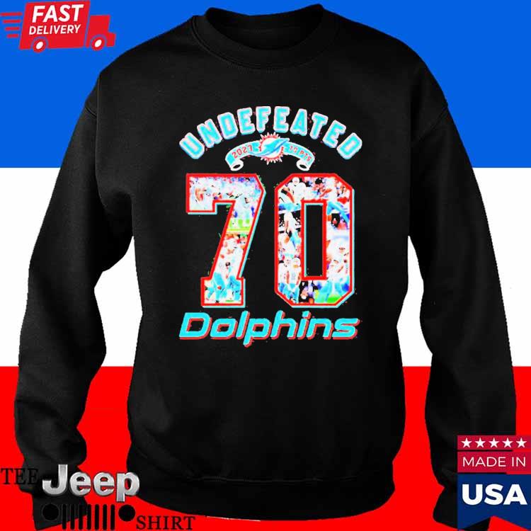 Miami Dolphins Undefeated 70 Points 2023 Shirt - Limotees