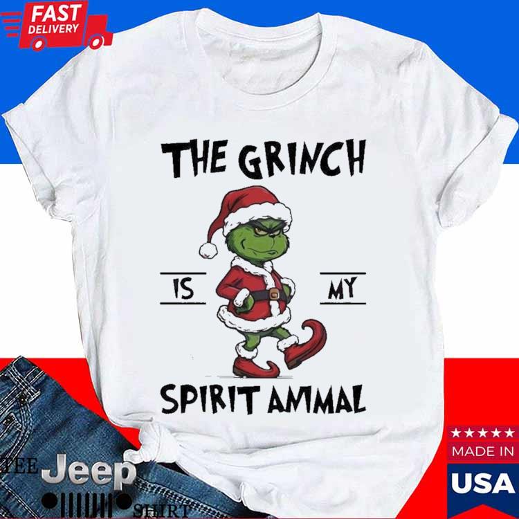 Happy Merry Christmas The Grinch drive a car Louisville Cardinals football  logo flag gift shirt - teejeep