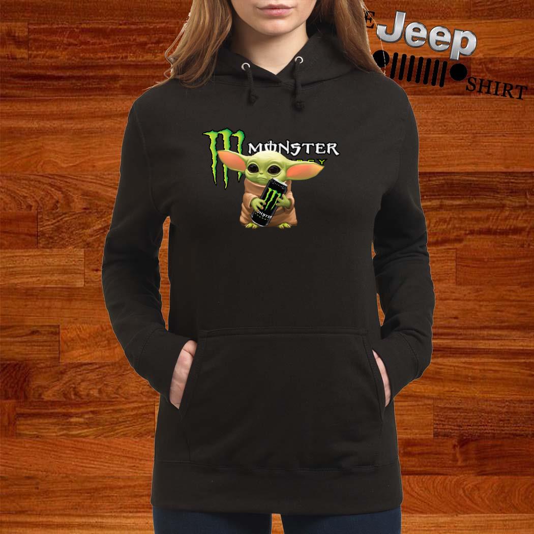 Baby Yoda Hug Monster Energy T-Shirt - TeeHex