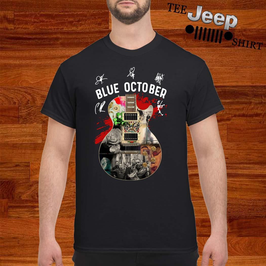 blue october band shirts