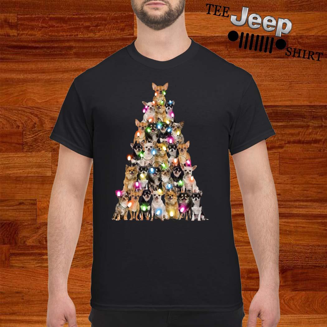 chihuahua christmas t shirt