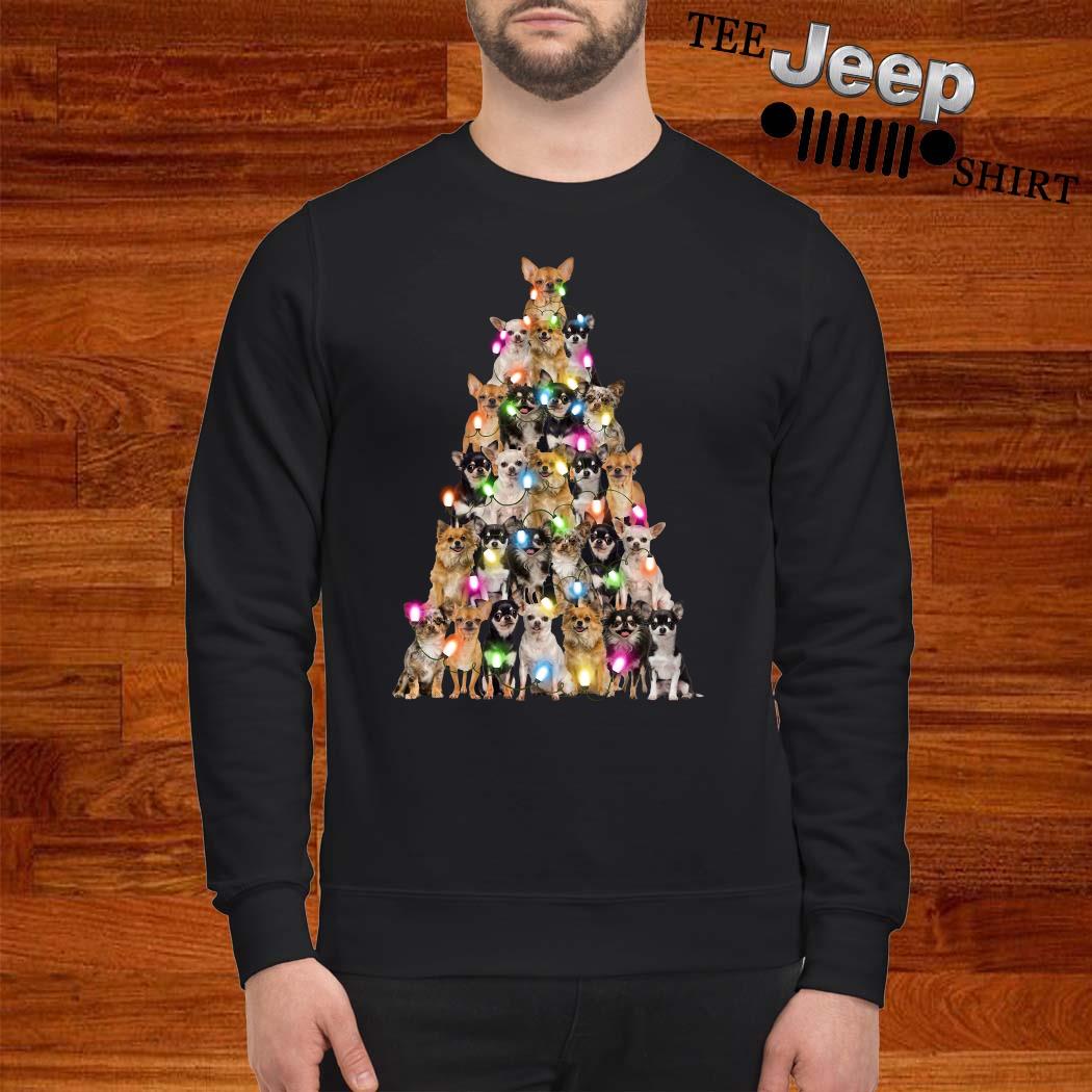 chihuahua christmas sweatshirt