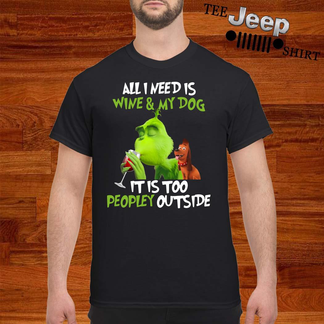 wine dog shirt