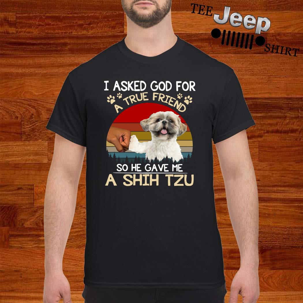 may the force be shih tzu shirt