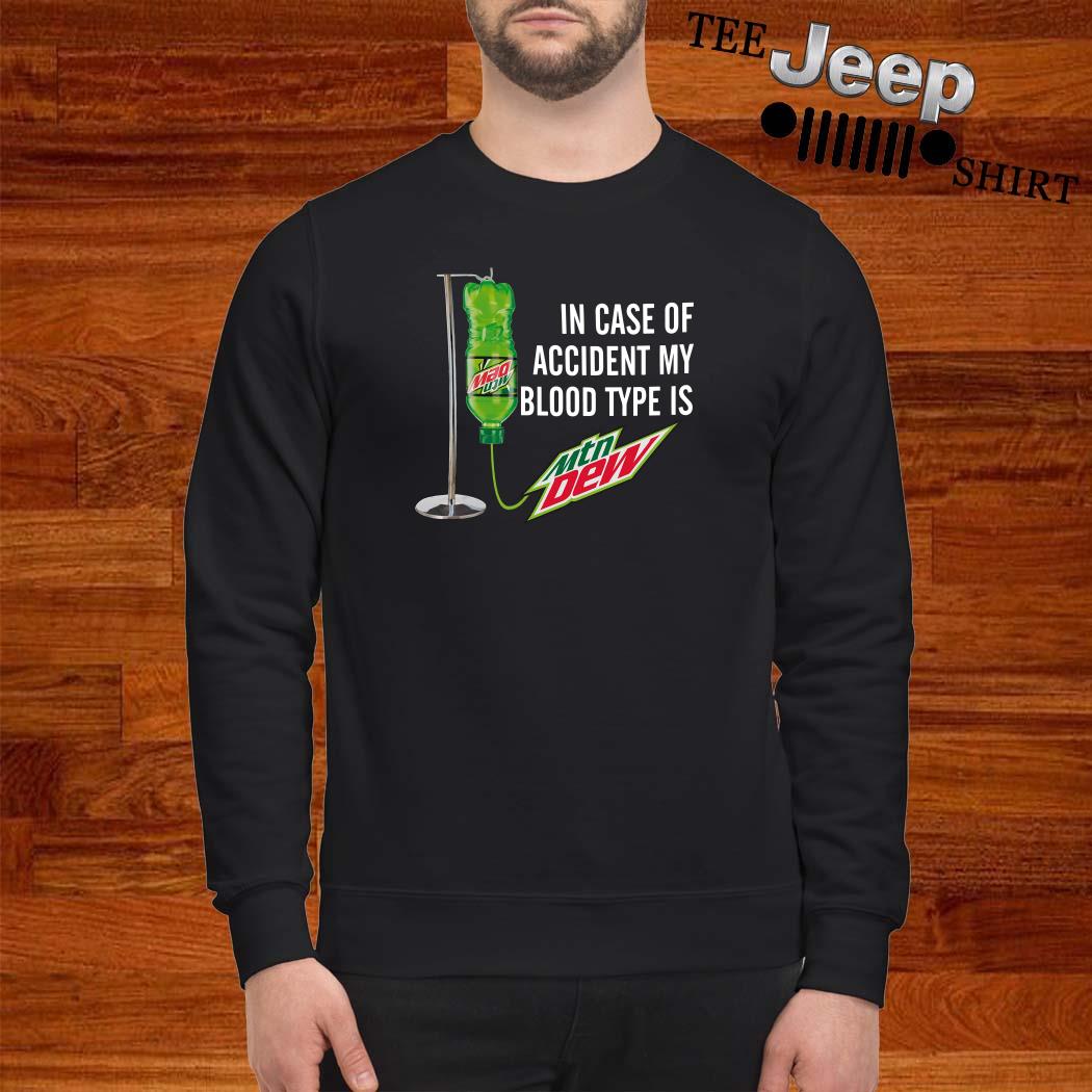 my blood type is mountain dew