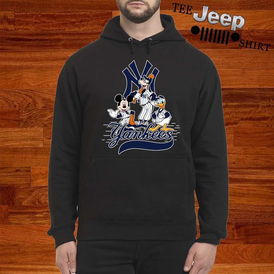 Mickey Mouse Goofy And Donald Duck New York Yankees Shirt, hoodie, sweater,  long sleeve and tank top