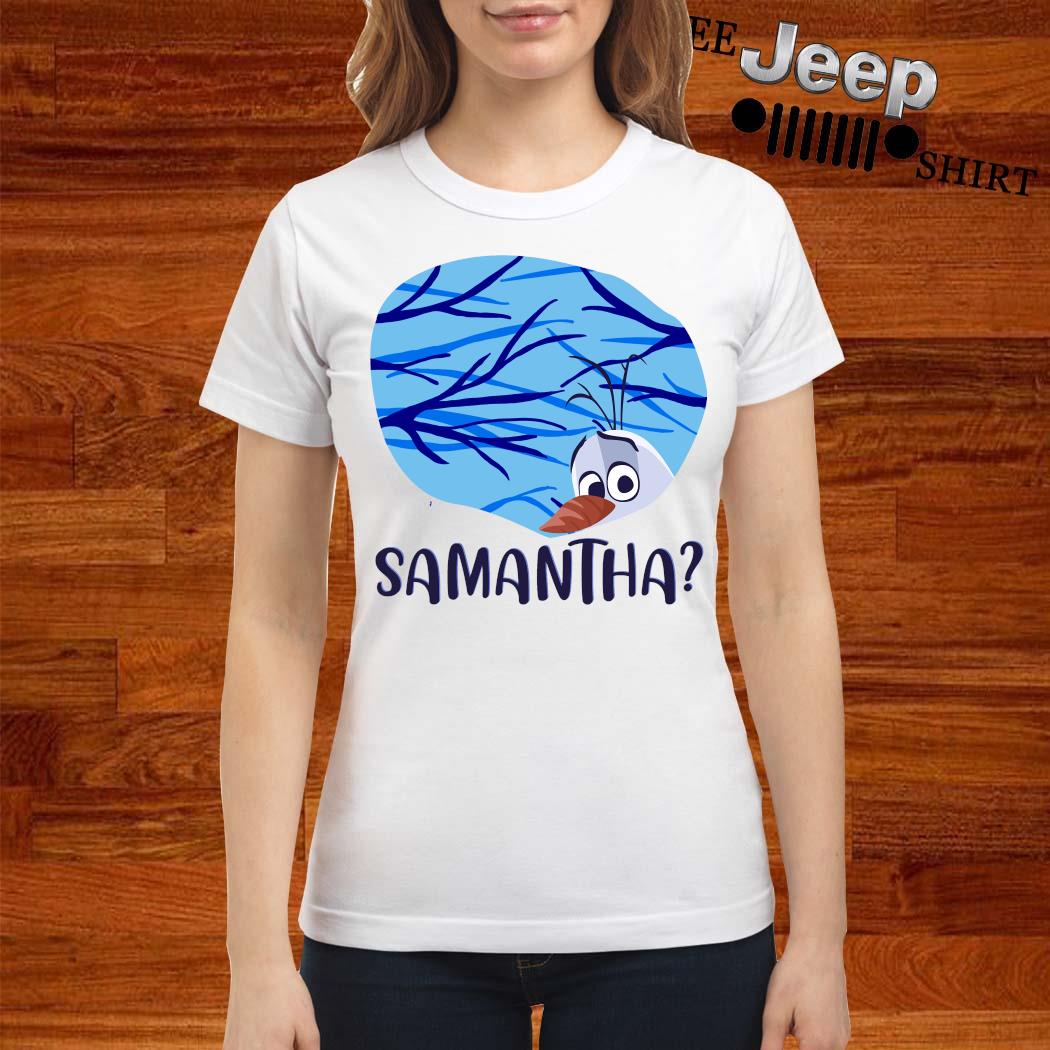 frozen samantha shirt