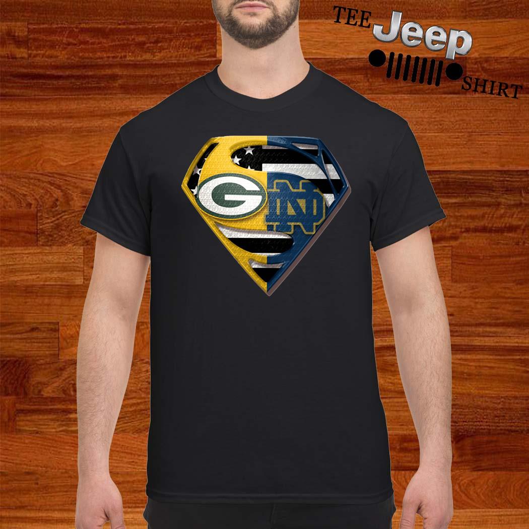 green bay packers superman shirt