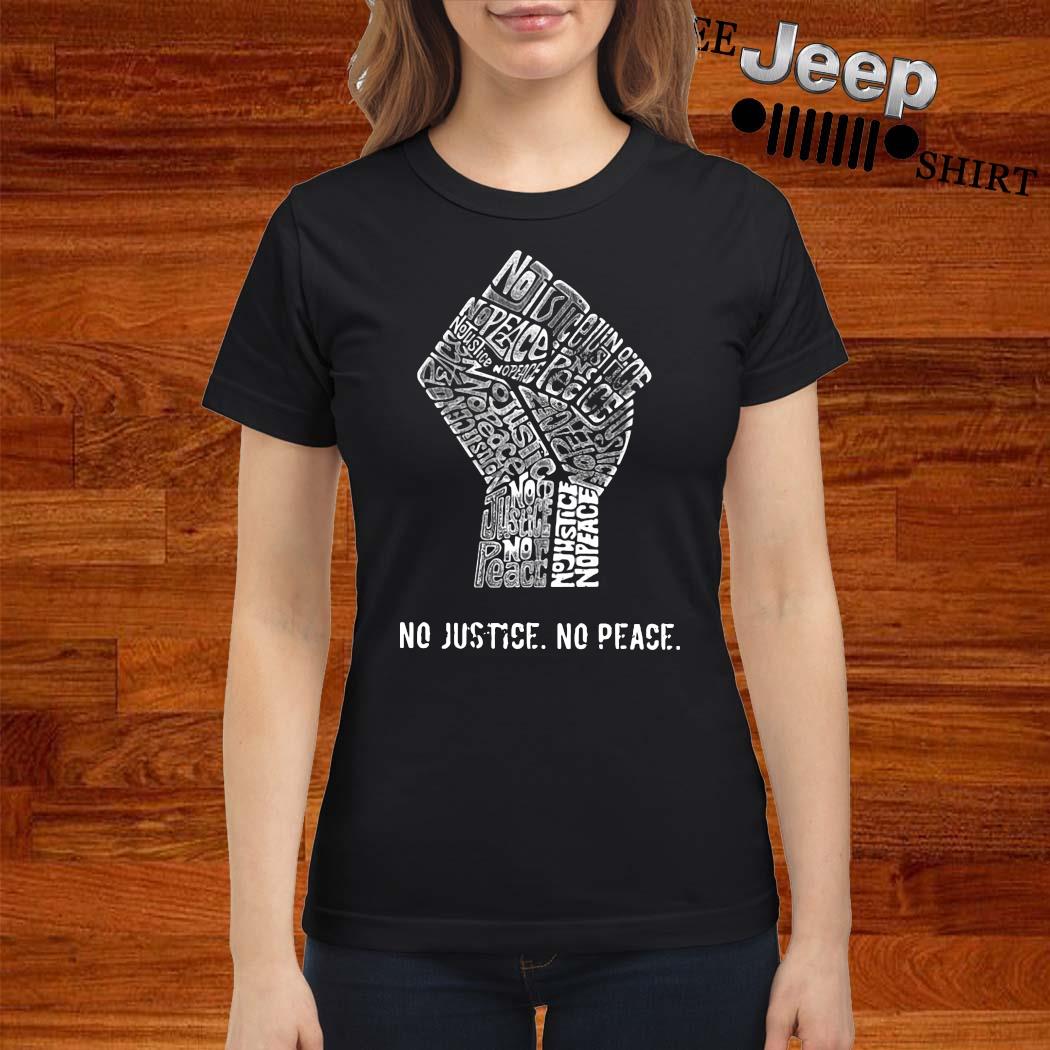 no justice no peace tarot card shirt