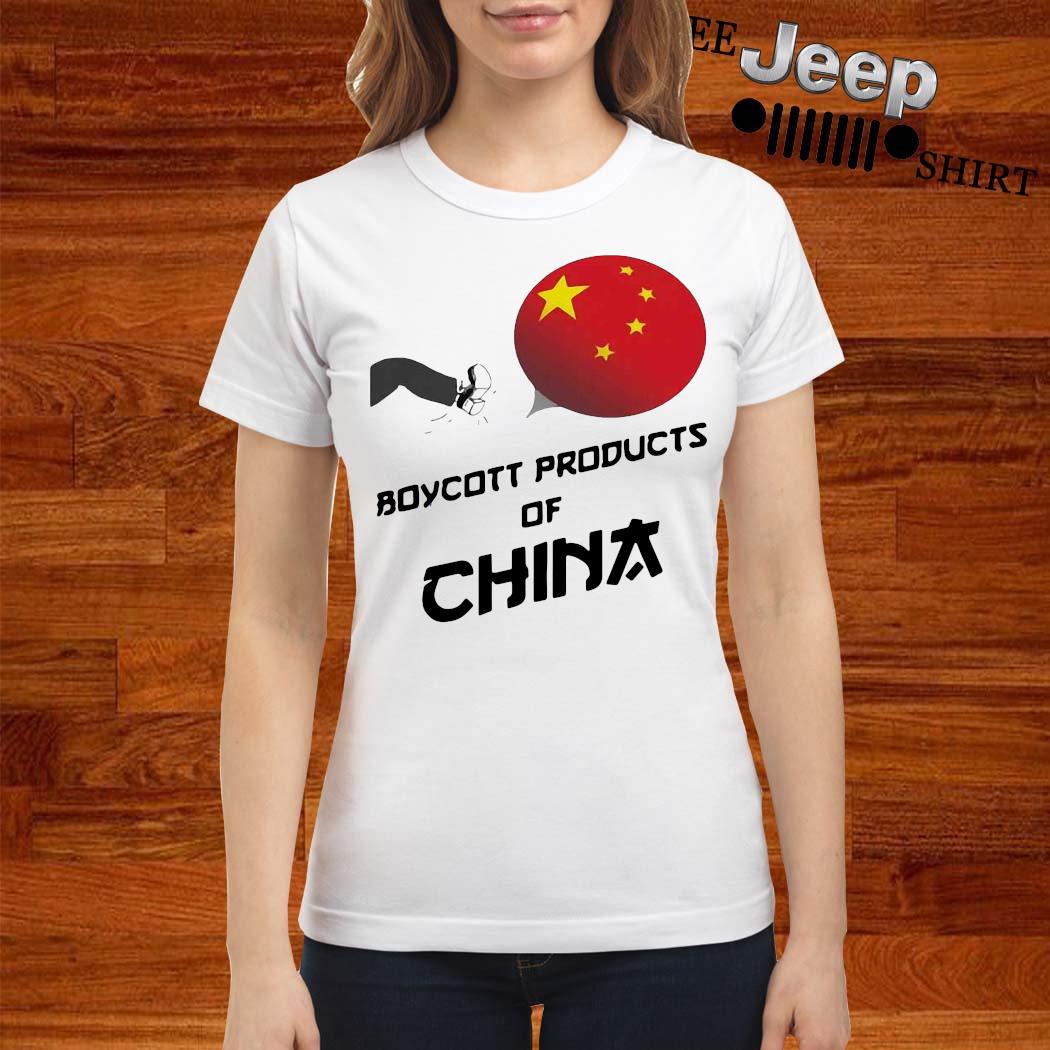 boycott china shirt